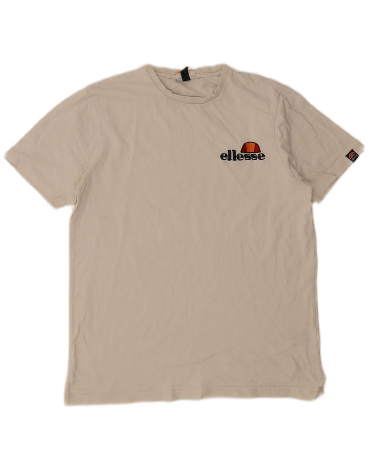 Мужская футболка с рисунком Ellesse, большая белая