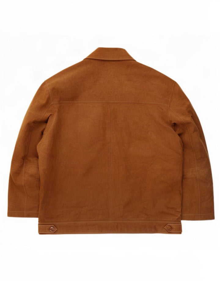 Мужская замшевая куртка Montes UK 42 XL коричневая