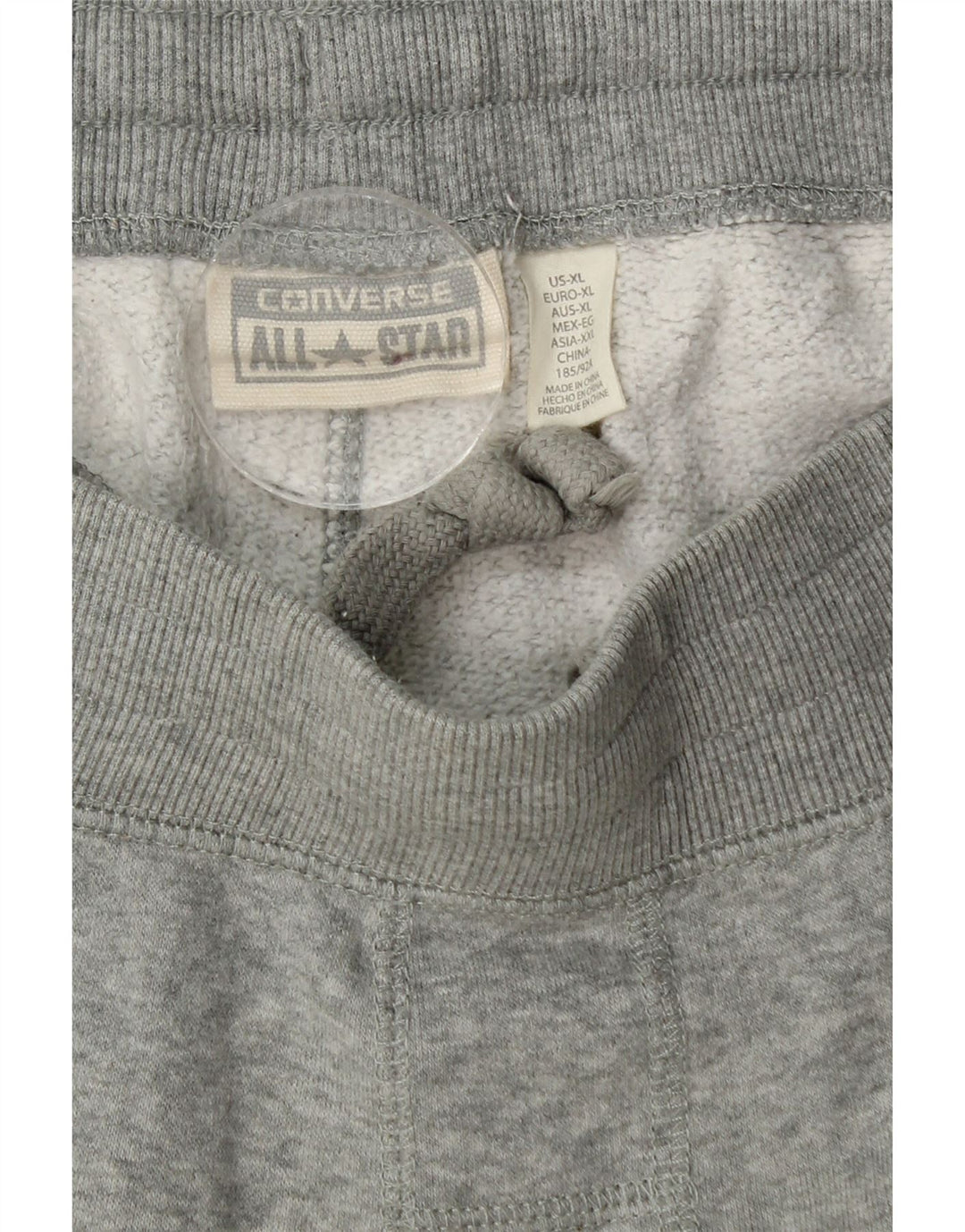 Мужские спортивные брюки Converse Joggers XL, хлопковые серые