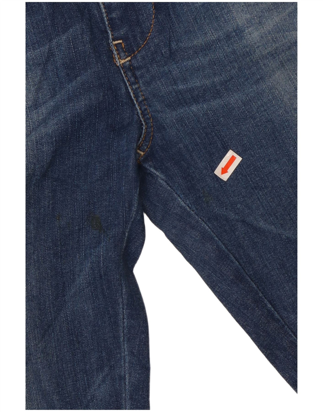 Женские супертонкие джинсы скинни DIESEL Skinzee с низкой талией W25 L27 синие