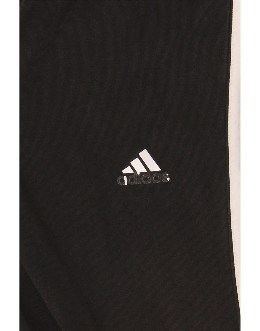 ADIDAS Womens Leggings UK 8 Small  Black Cotton