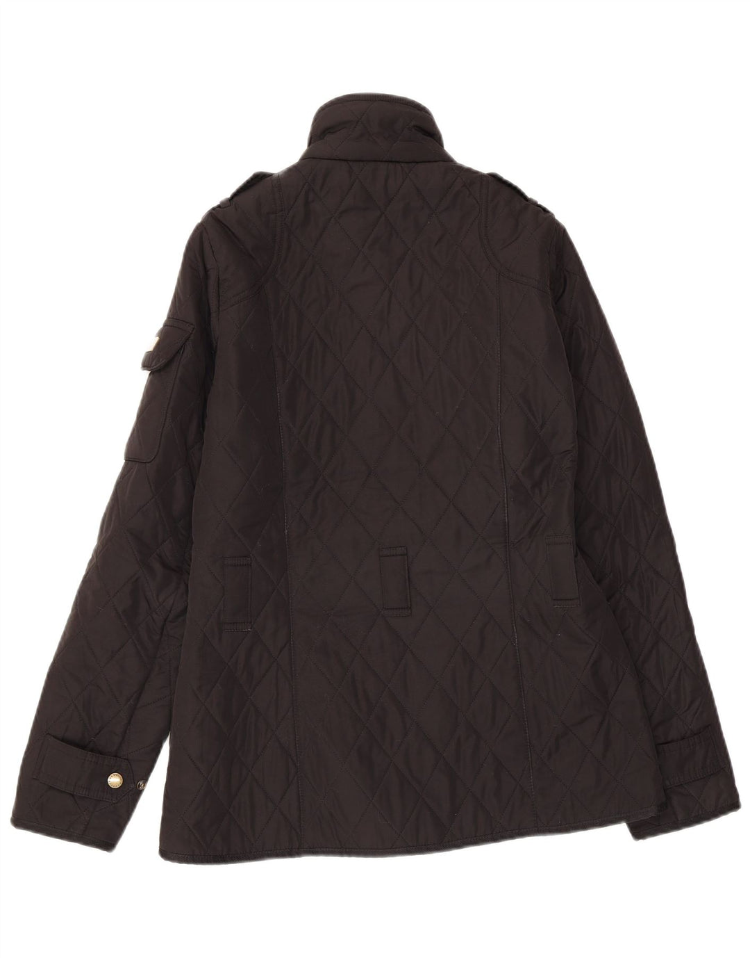 Женская стеганая куртка Barbour UK 8 маленькая черная из полиэстера
