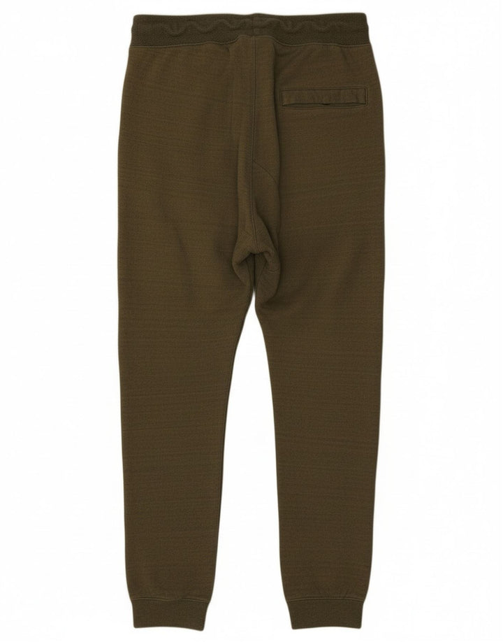 Мужские спортивные брюки Nike, джоггеры, маленький цвет хаки, хлопок