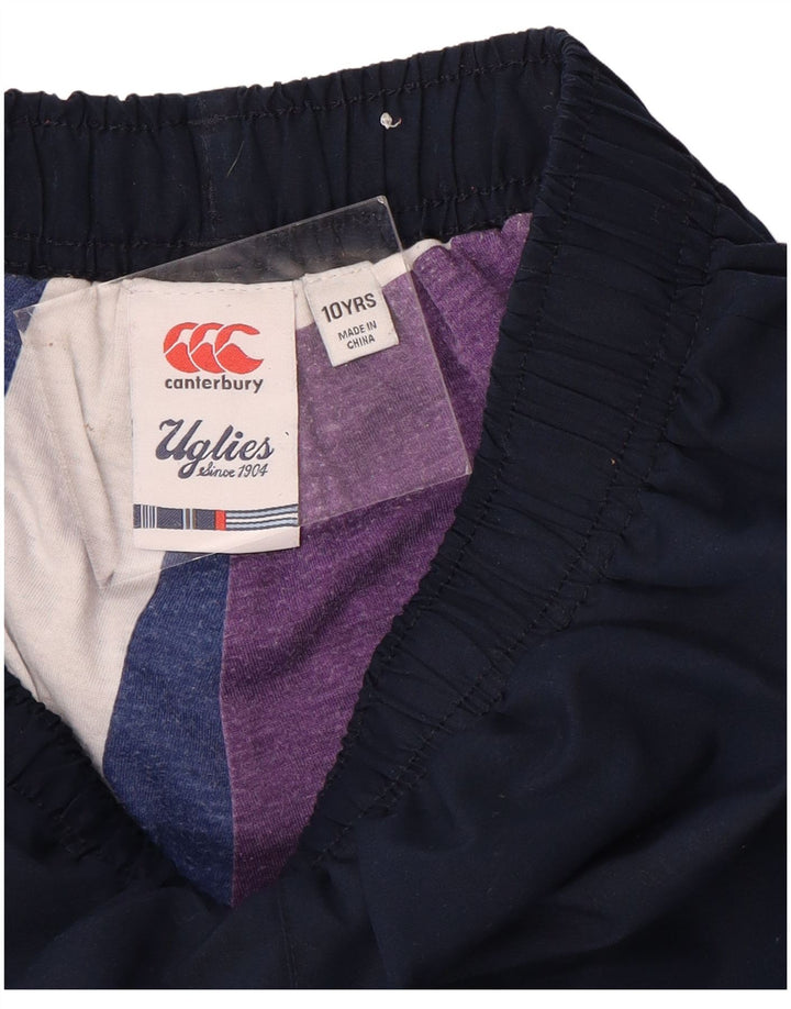 CANTERBURY Спортивные брюки с графическим рисунком для мальчиков 9–10 лет, темно-синие