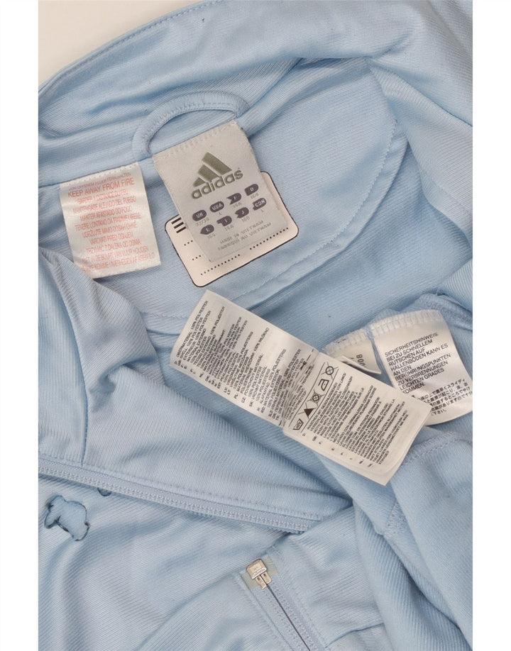 Спортивный костюм Adidas для мальчиков, верхняя куртка 13–14 лет, синяя, полиэстер с цветными блоками