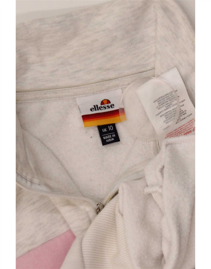 Женский укороченный свитер оверсайз Ellesse UK 10, маленький серый