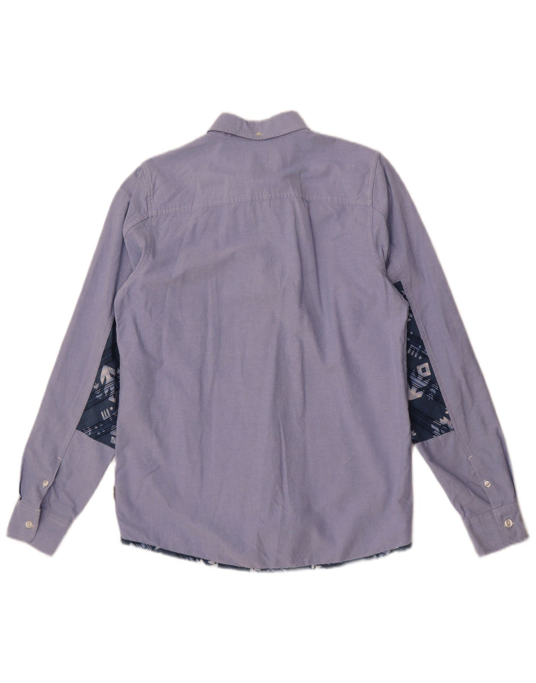 Мужская тонкая рубашка Carhartt, маленькая синяя, хлопок с цветными блоками