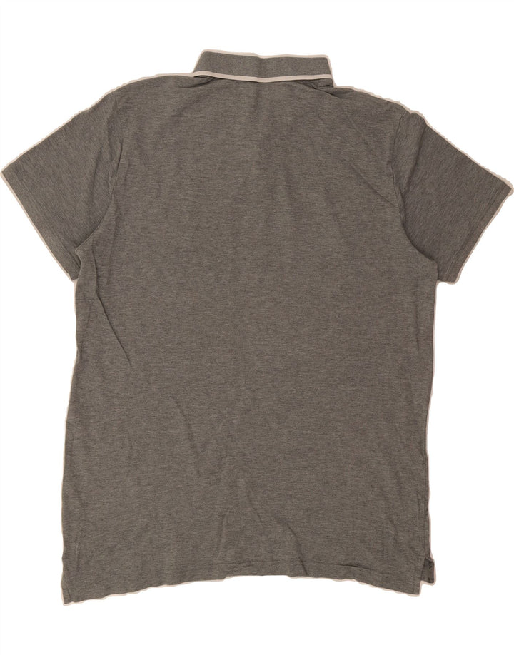 PUMA Mens Polo Shirt XL Grey Cotton Vintage Puma and Second-Hand Puma from Messina Hembry 