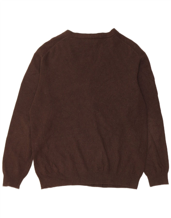 Мужской кардиган Kappa XL коричневый