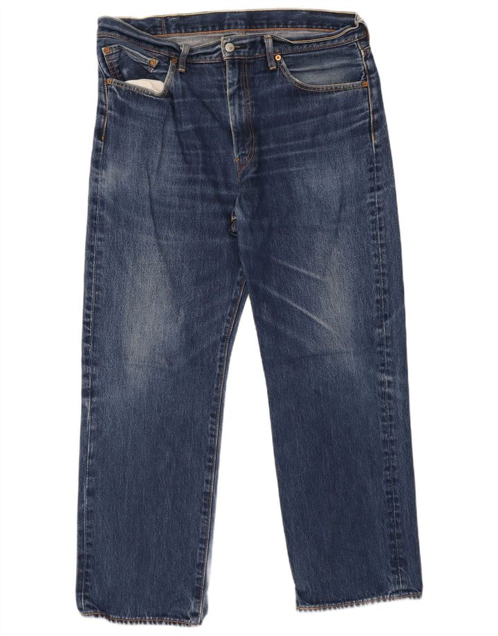 Мужские прямые джинсы Levi's 751 W38 L30 синие