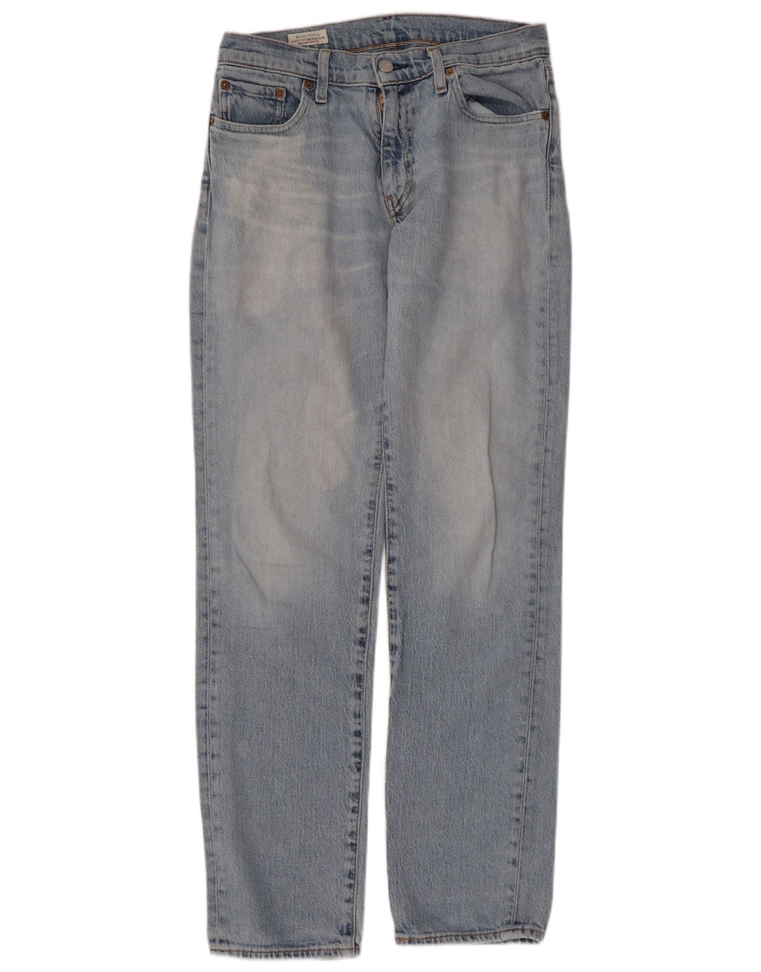 Женские прямые джинсы Levi's W29 L32 синие, хлопок