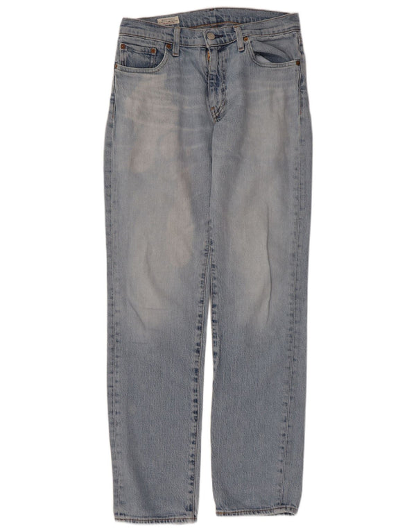 Женские прямые джинсы Levi's W29 L32 синие, хлопок