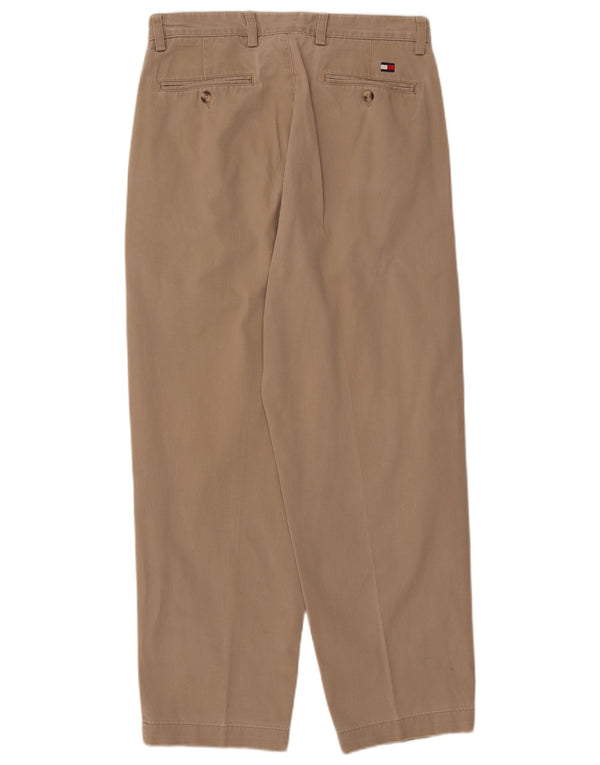 Мужские брюки чинос Tommy Hilfiger W33 L30, бежевый хлопок