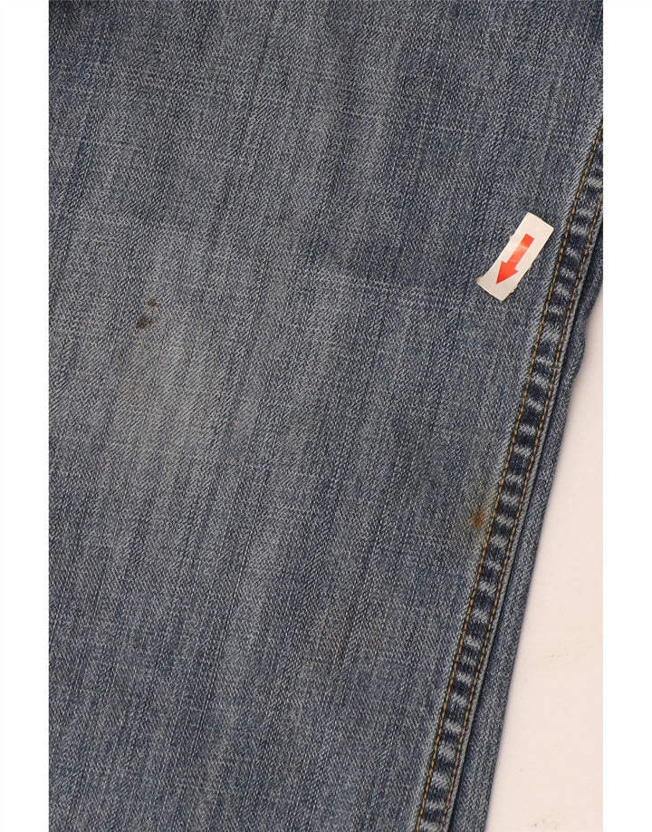 Женские джинсы Levi's 527 с низкой талией Bootcut W32 L34 Синие, хлопок