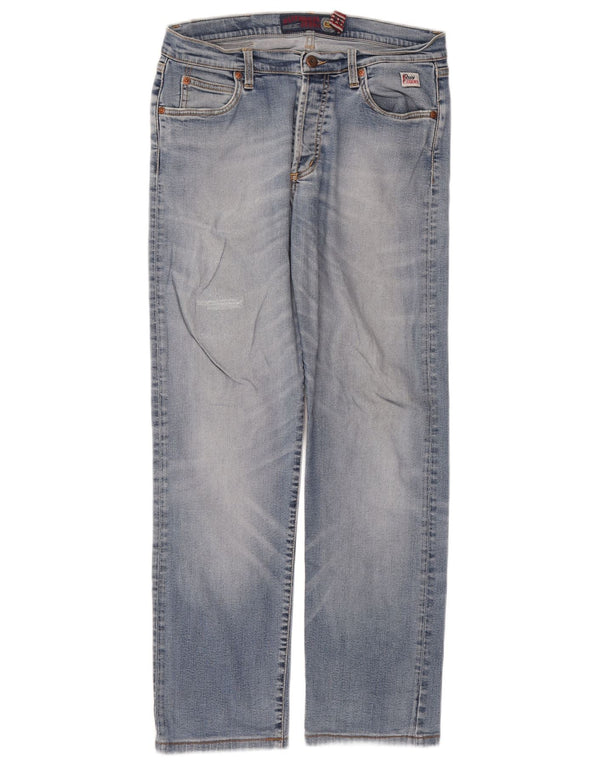 Мужские прямые джинсы Roy Rogers Thanaz IT 48 Medium W34 L29 Синий хлопок