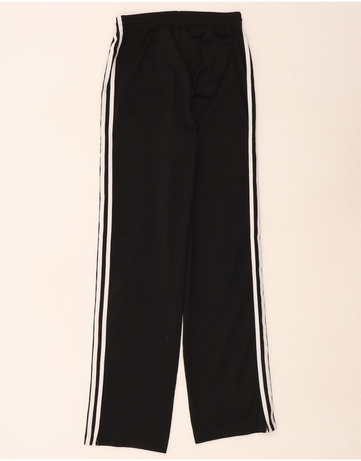 Женские спортивные брюки Adidas UK 8, маленькие черные из полиэстера
