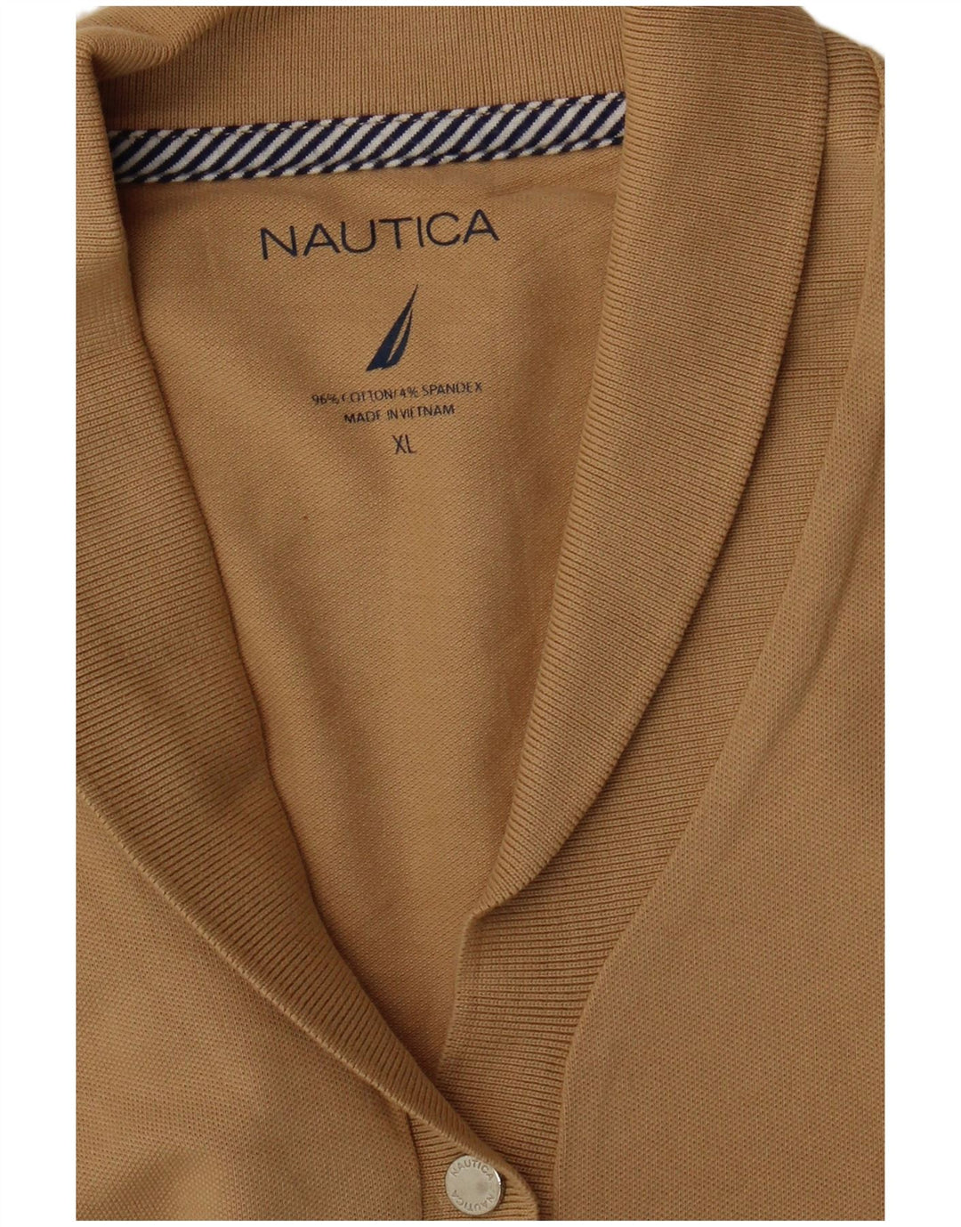 Женская рубашка поло NAUTICA UK 18 XL, бежевый хлопок