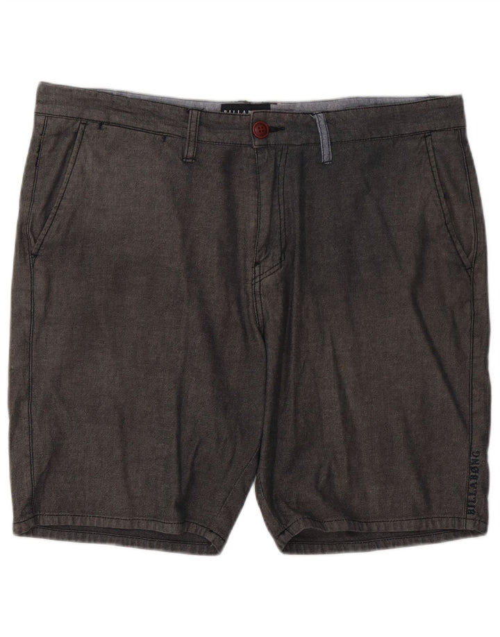Мужские шорты чинос Billabong W36, большие серые, хлопок