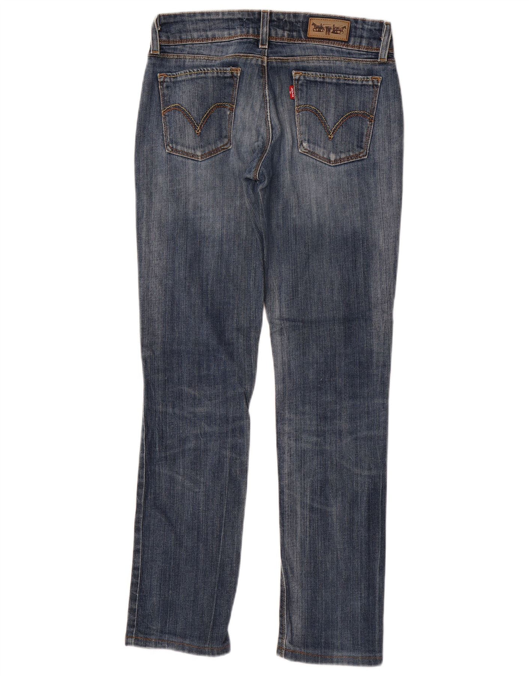 Женские узкие джинсы Levi's 571 W29 L30 синие, хлопок