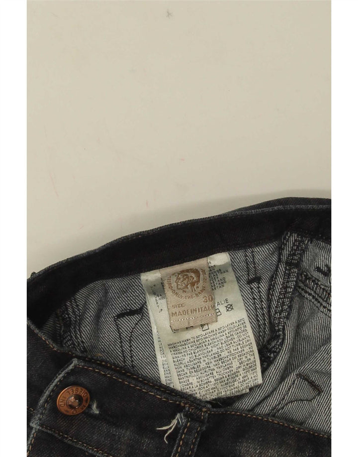 Женские узкие джинсы Diesel W30 L28, синие, хлопок