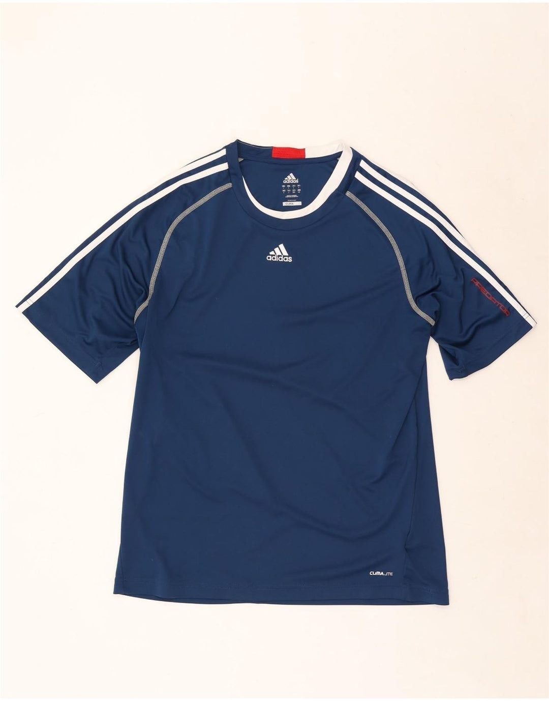 Мужская футболка Adidas Climalite, большой темно-синий полиэстер