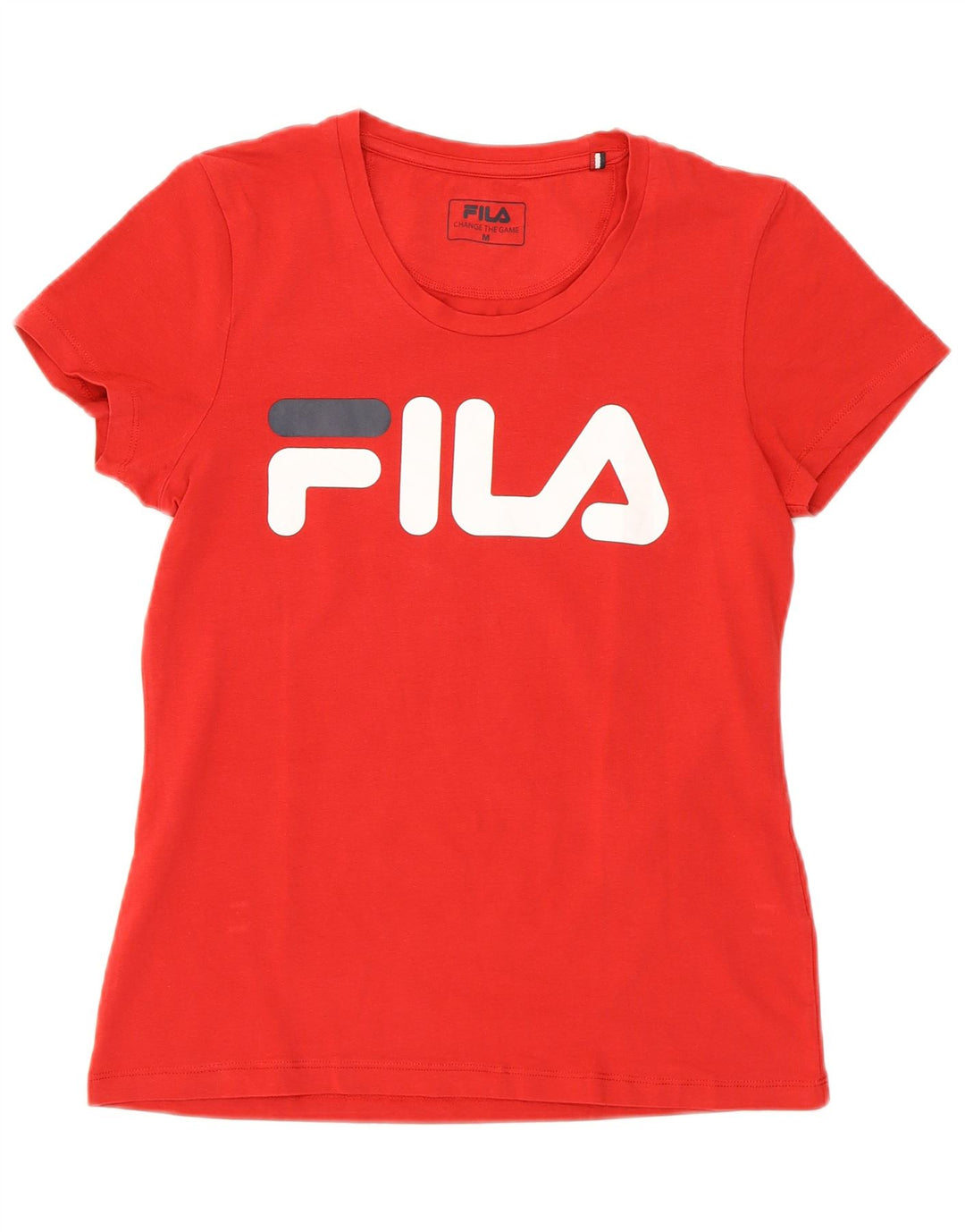Женская футболка с рисунком Fila Top UK 12, средний красный