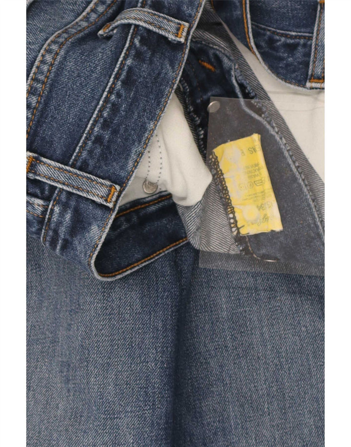 Мужские прямые джинсы Wrangler W33 L30 синие, хлопок