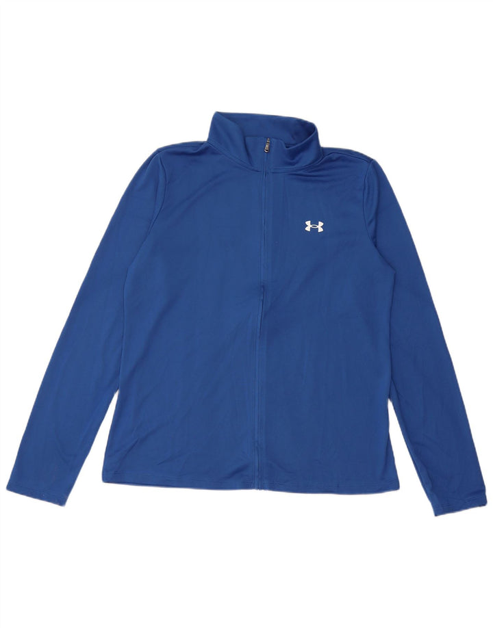Женский спортивный костюм Under Armour, верхняя куртка UK 10, маленький синий