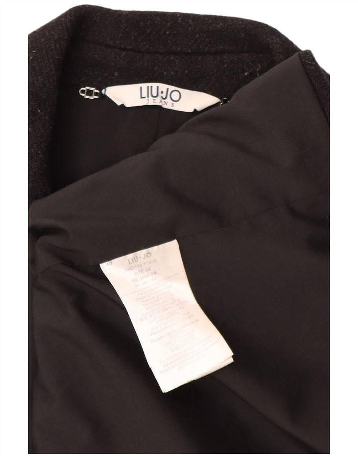 Женское пальто Liu Jo IT 44 Medium Black Wool
