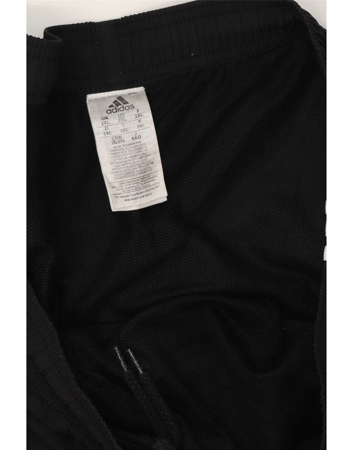 Мужские спортивные шорты Adidas 2XL, черный полиэстер