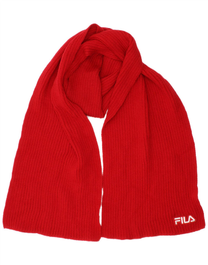 Женский шарф Fila, один размер, красный