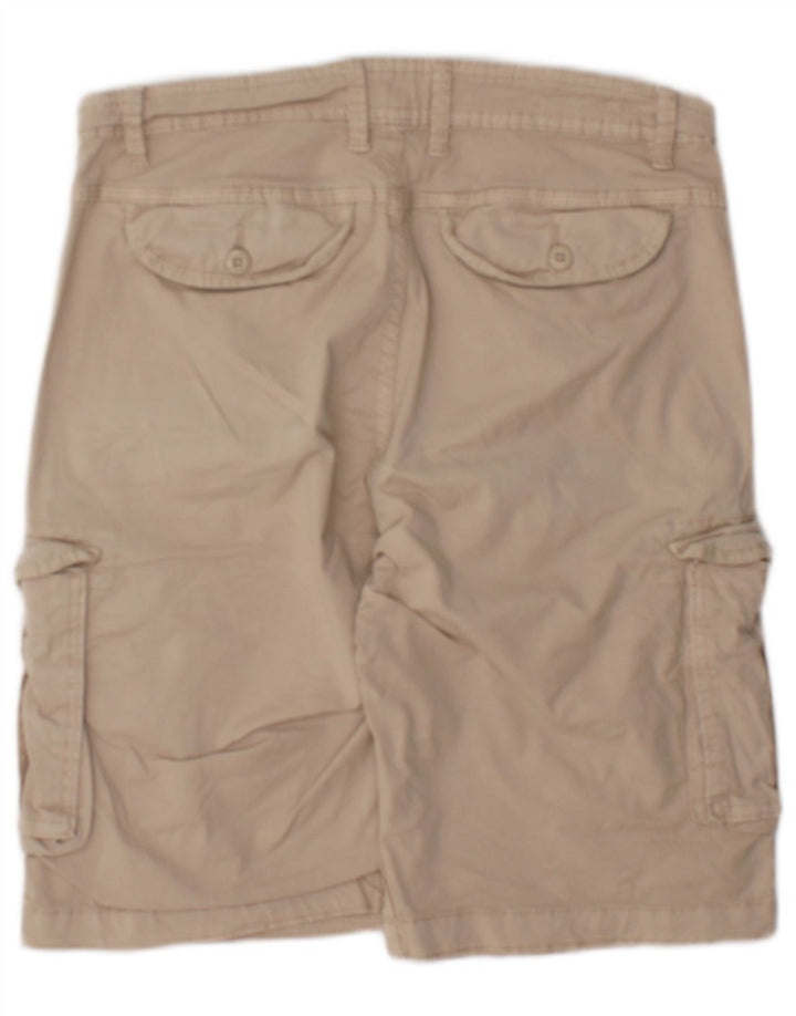 Jack & Jones Мужские шорты карго, маленькие W29, бежевые, хлопок