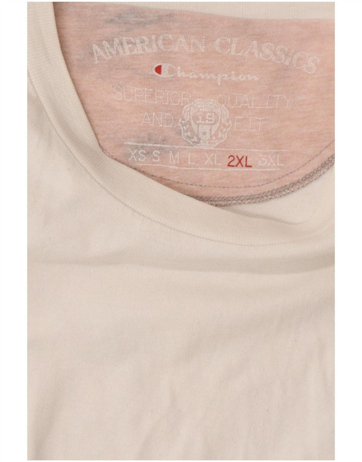 Мужская футболка Champion Top 2XL белая