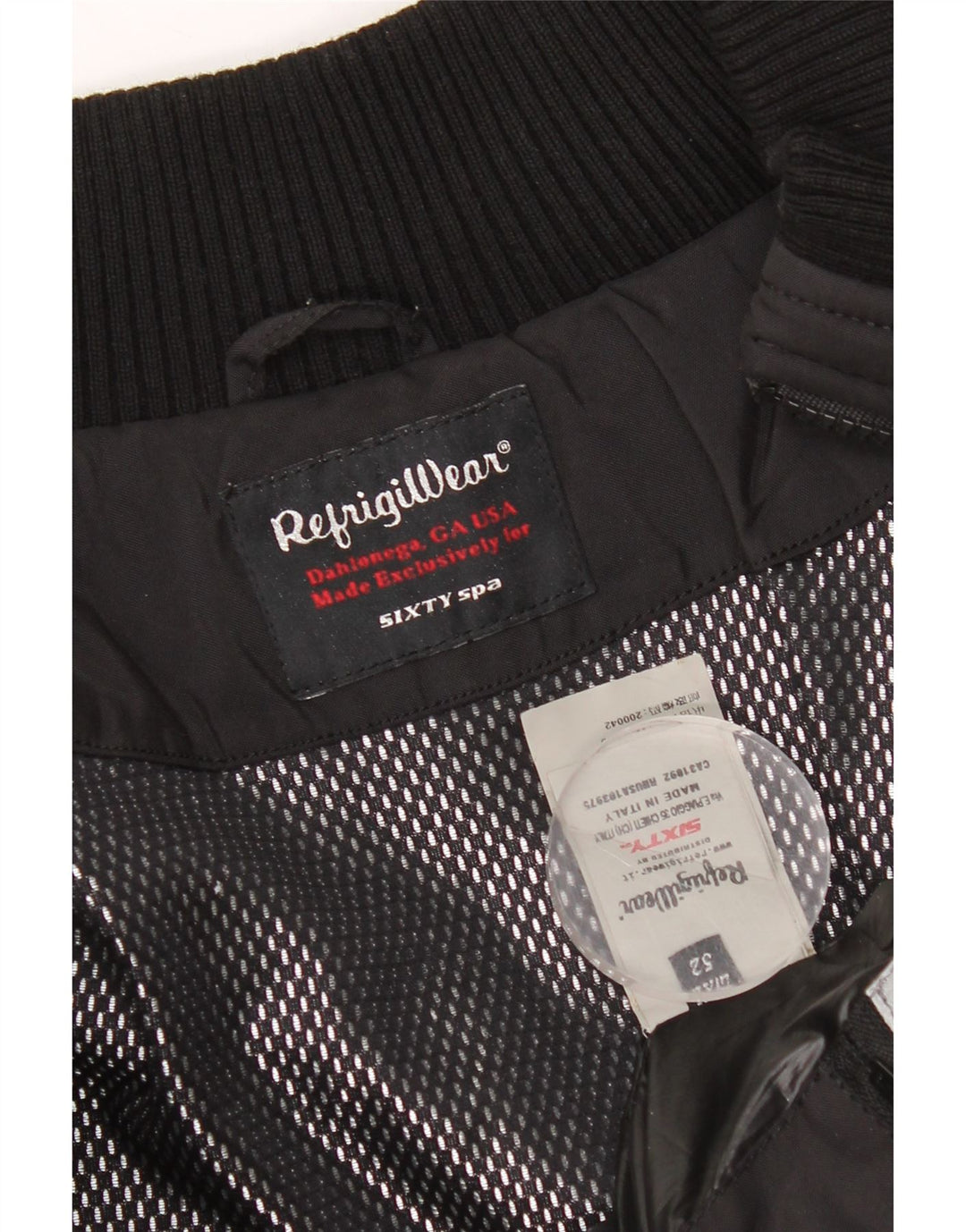 Refrigiwear Женская дождевик IT 52 2XL Черный нейлон