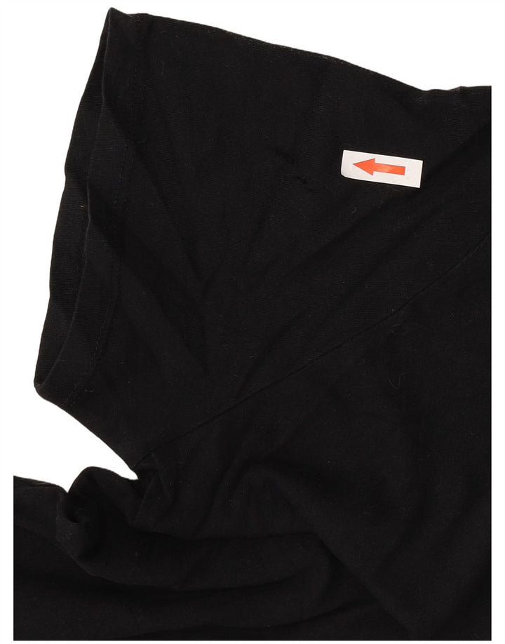 Женская футболка Zara Top UK 16, большая черная