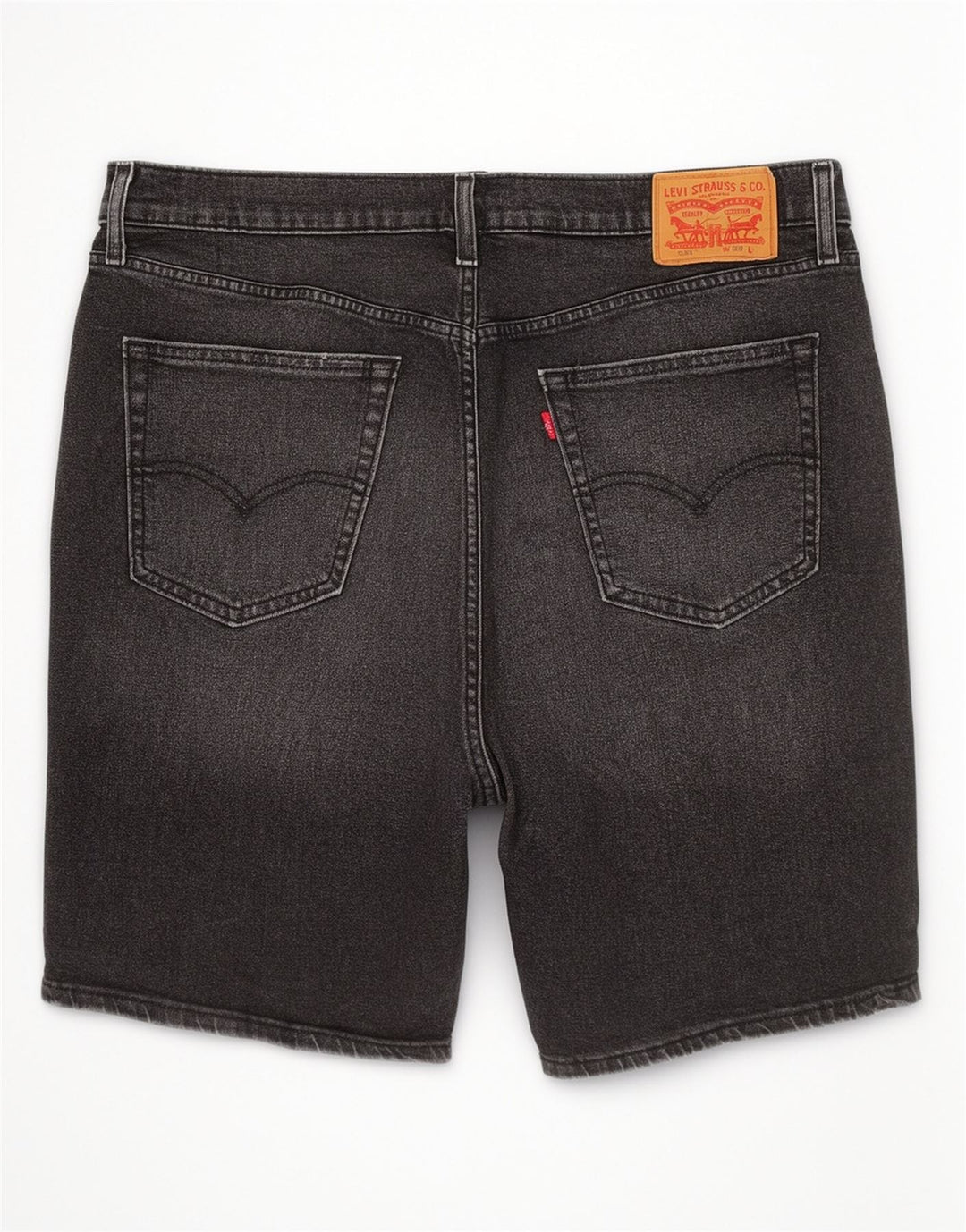 Мужские джинсовые шорты Levi's 541 W36, большие черные, хлопок