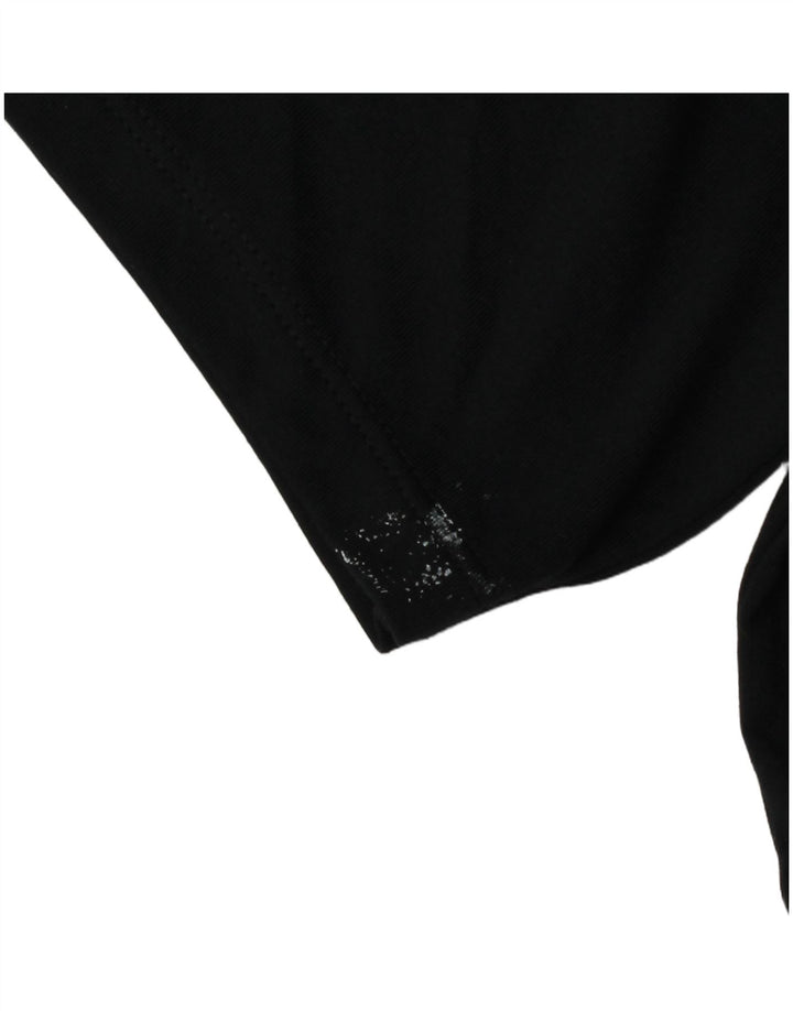 Мужская футболка с рисунком UNDER ARMOR, большая черная