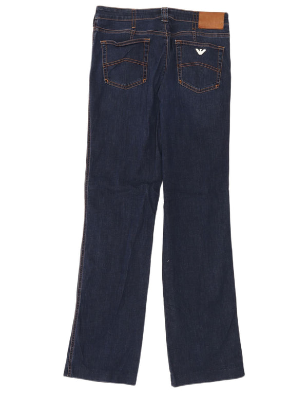 Женские прямые джинсы Armani W31 L32 Темно-синие, хлопок
