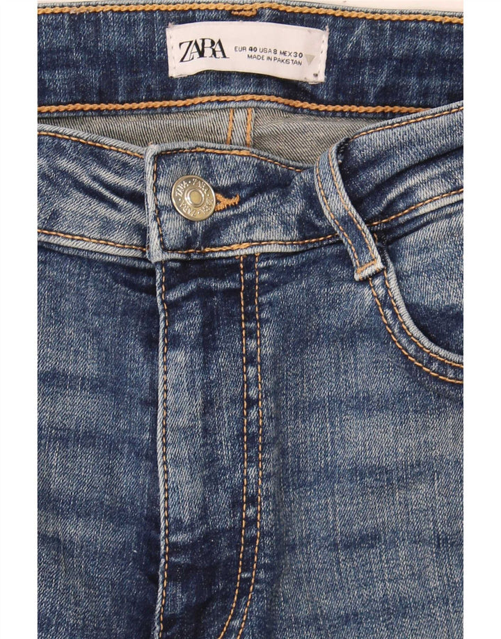 Женские джинсы скинни Zara EU 40 Medium W30 L28 Синие