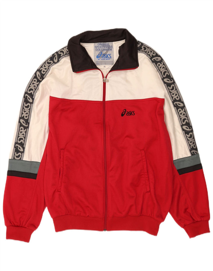 Мужской спортивный костюм Asics с графическим рисунком IT 56 XL Красный с цветными блоками