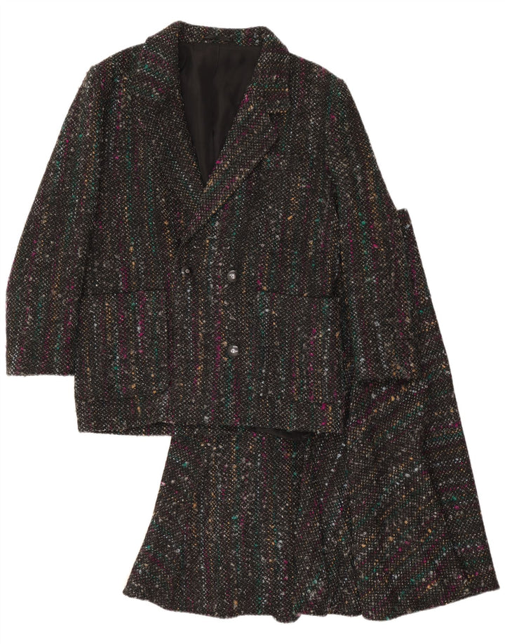 Винтажный женский комплект из 2 юбок EU 40 Medium W28 Серый в крапинку