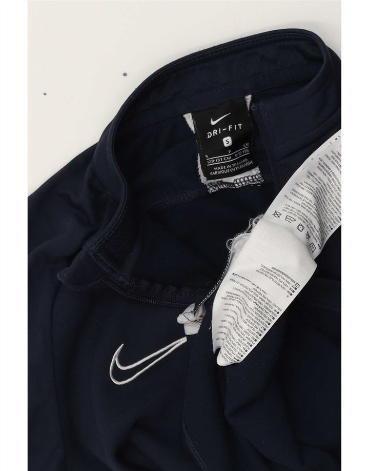 Пуловер спортивный костюм Nike для мальчиков Dri Fit, 8–9 лет, маленький, темно-синий
