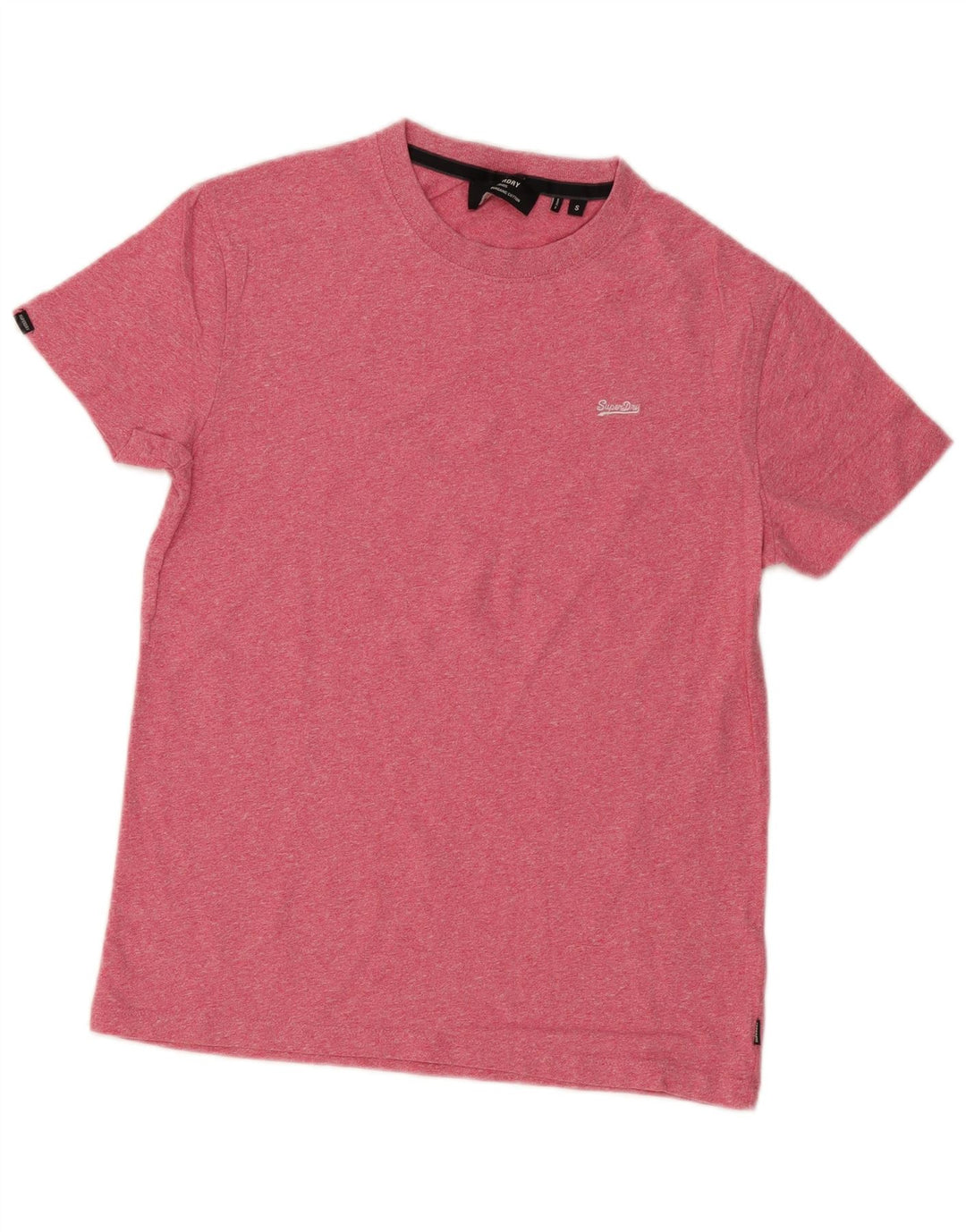 Superdry Мужская футболка из хлопка маленького размера с розовыми крапинками