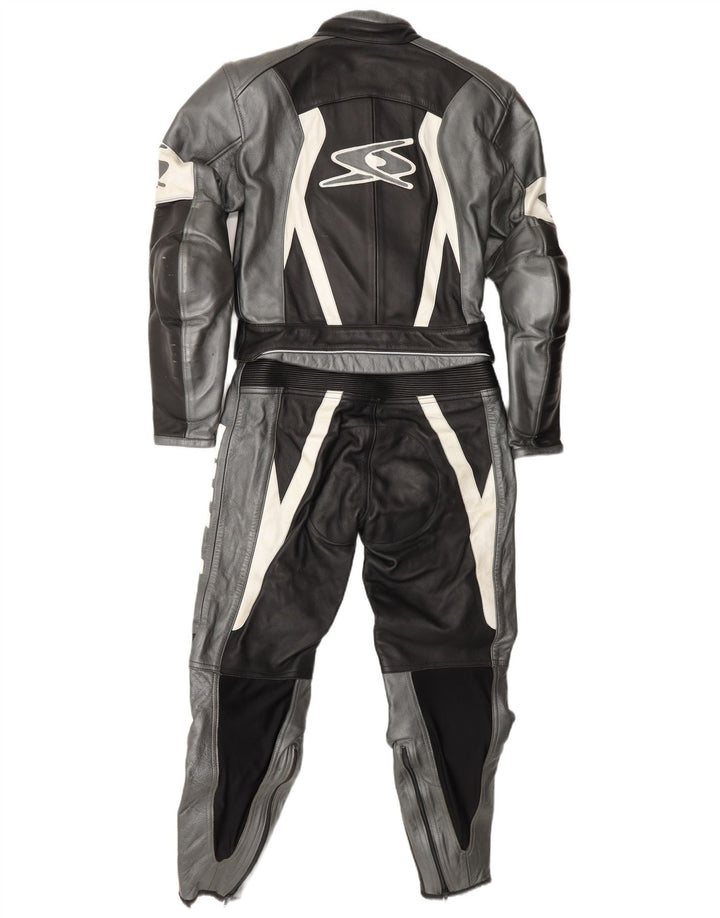 Женский кожаный комбинезон Spyke IT 44, средний черный кожаный мотоциклетный вариант