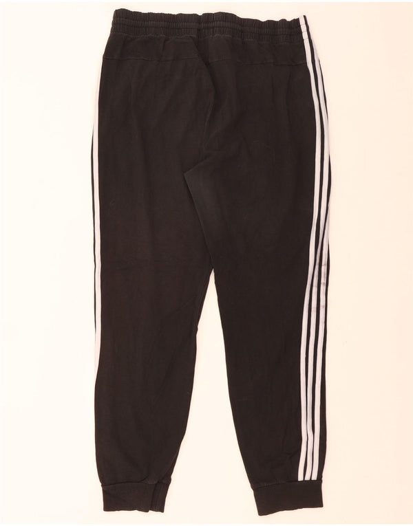 Женские спортивные брюки Adidas Joggers UK 14, большие черные хлопковые