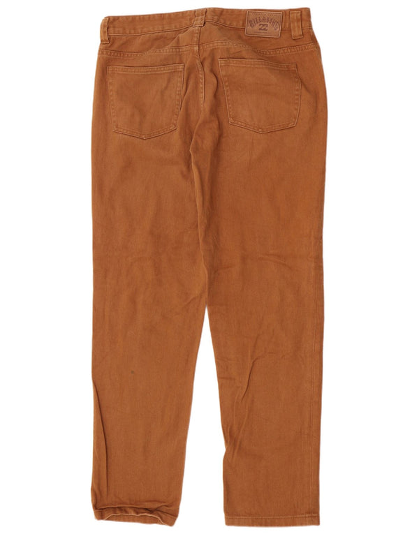 Мужские прямые джинсы Billabong W32 L31, коричневые, хлопковые