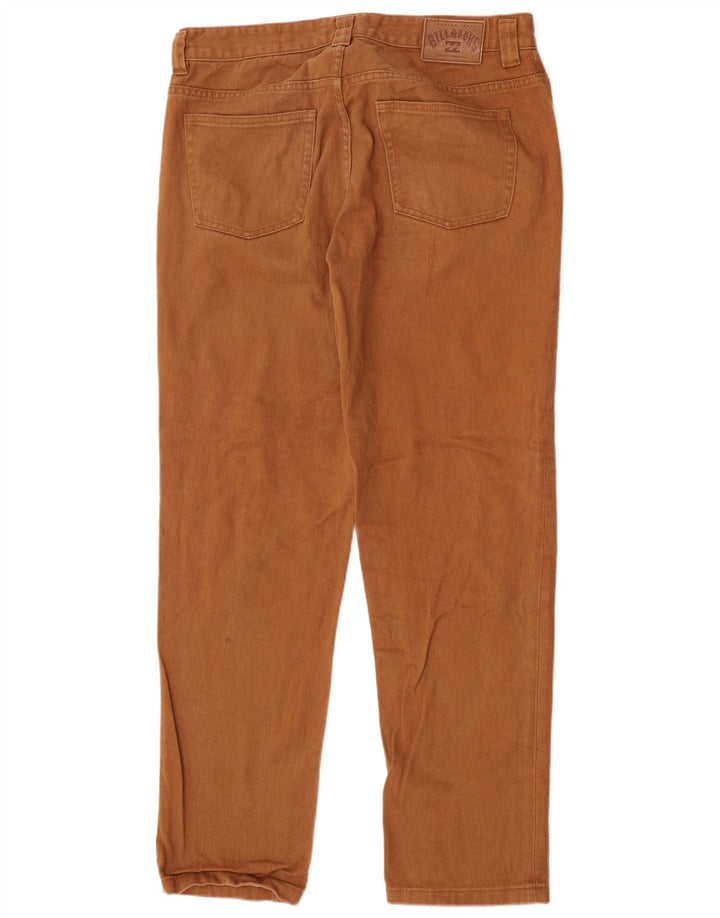 Мужские прямые джинсы Billabong W32 L31, коричневые, хлопковые