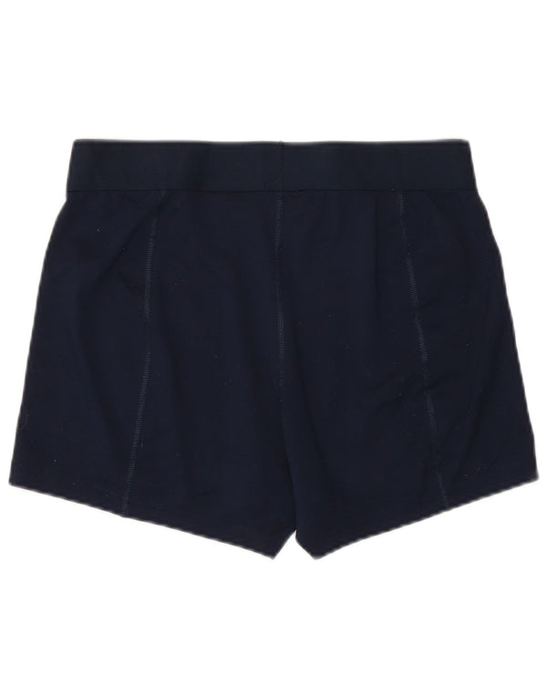 Женские спортивные шорты NIKE Dri Fit UK 14, большие темно-синие, полиэстер