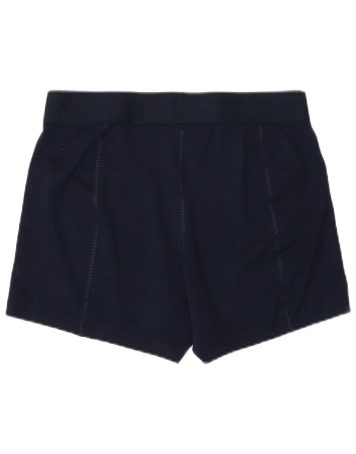 Женские спортивные шорты NIKE Dri Fit UK 14, большие темно-синие, полиэстер