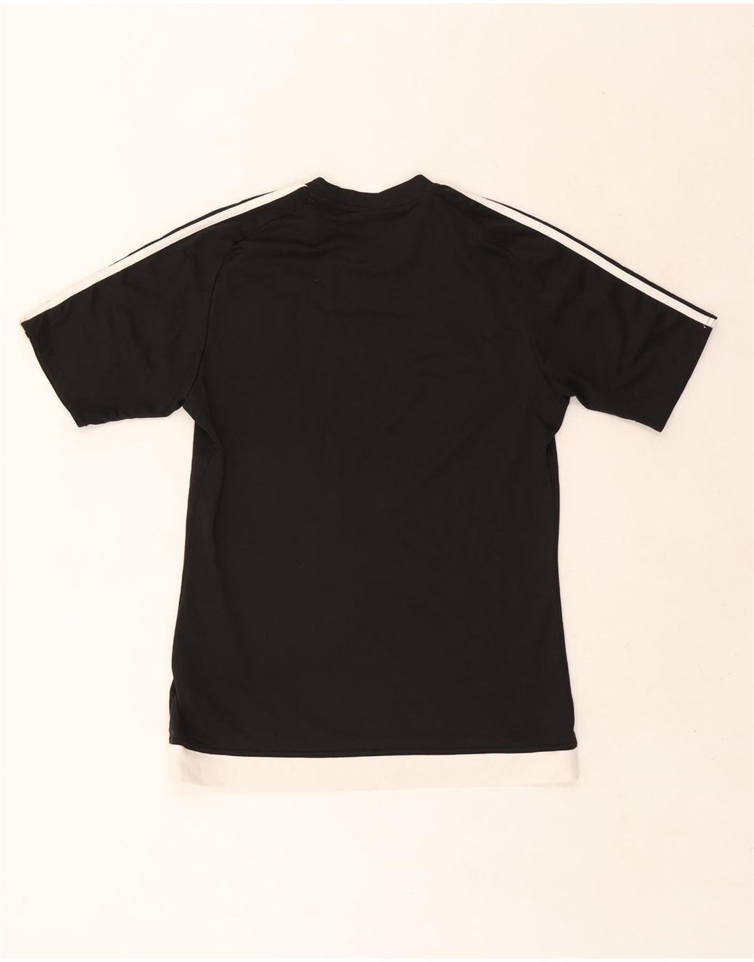 Мужская футболка Adidas Climalite, маленький черный полиэстер с цветными блоками